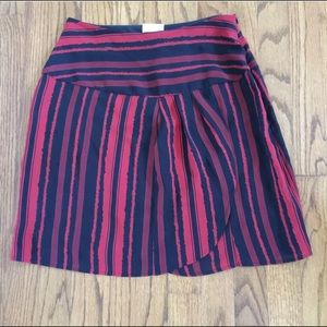 Urban Outfitters Urban Renewal Black and Red Striped Skirt Women’s Size Medium